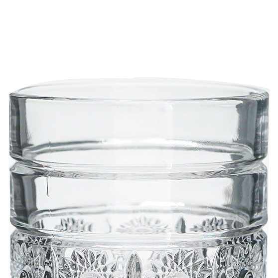 Machine Pressed Whisky Glass