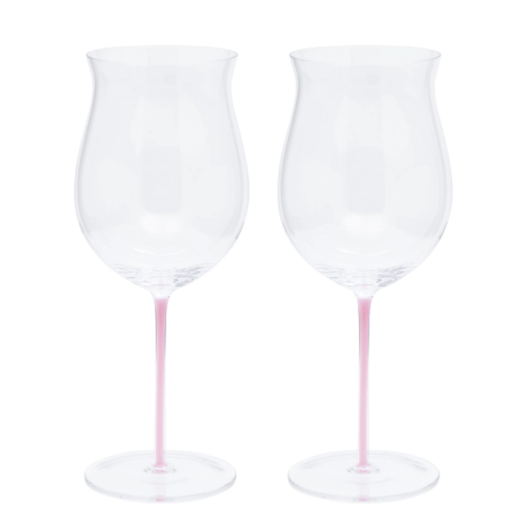 Perfect Pink Stem Wine Glasses Series Product Detail